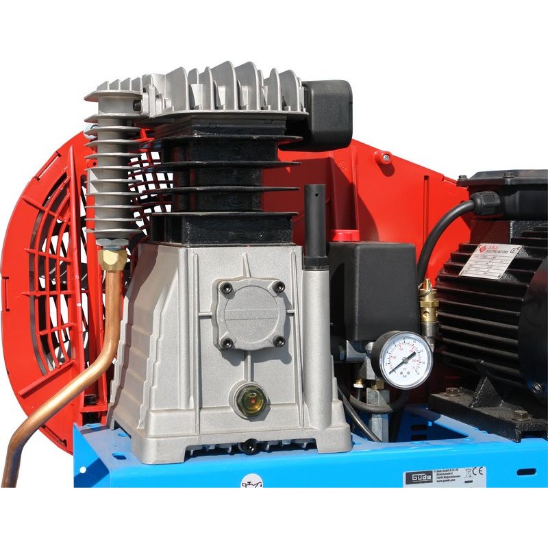 Kompresor 3000 W 10 bar 100 litrov 635/10/90 PRO – Obrázok 2