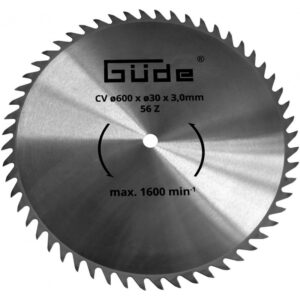 Güde Pílový kotúč na palivové drevo CV 600x30x56Z