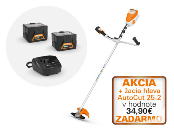 STIHL FSA 80, set s 2x AK 30